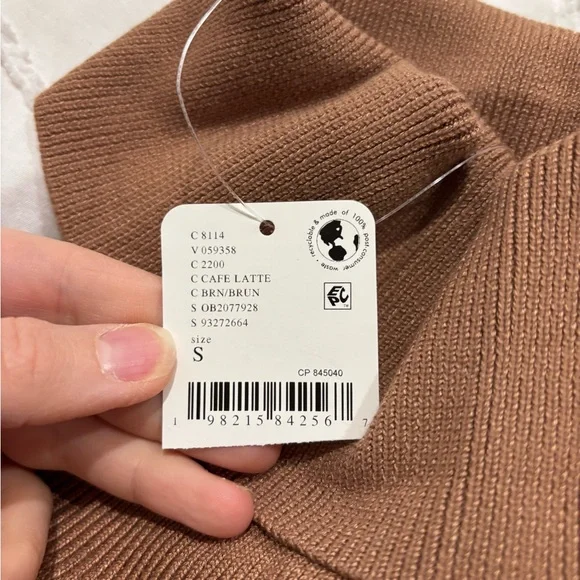 NWT Free People Maddie Button Cuff Turtleneck Sweater - Picture 3 of 6